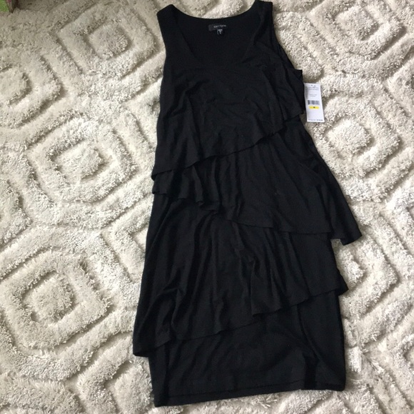 Karen Kane Dresses & Skirts - Asymmetrical tiered ruffle dress Karen Kane Dresses & Skirts - Asymmetrical tiered ruffle dress